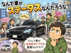 なんで車がステータスなんだろうな？
