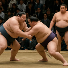 先場所全休の大の里は藤ノ川に敗れ2連敗スタート 豊昇龍は2連勝 綱獲りの霧島も2連勝発進   #大相撲二日目 |  横綱は休場が続くと引退しなければいけないのが辛いな
