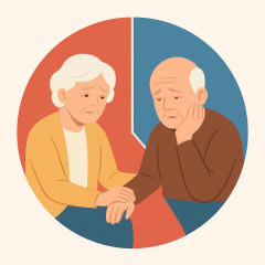 75歳以上の老老介護世帯、過去最高37％   #速報