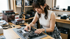 【PCヲタに激震】あのBTOパソコン店「ドスパラ」がCPU取り付け作業動画を公開‥‥ロボットがやってたのかよ！！！！