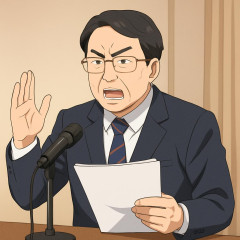 中革連・小川代表「これ、AIで作成した資料なので内容に責任を持てないから引用しないで」
