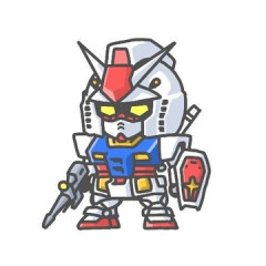 【画像】爆胸ガンダム、ロンドンに立つ