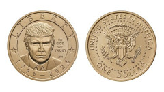 トランプ米大統領の肖像入りの「1ドル硬貨」製造へ…建国250年を記念！