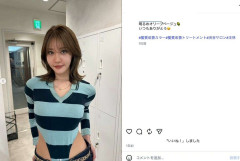 王林、海外セレブ流行の「ハイレグボディースーツ」私服に「スタイル抜群」「都会に染まった結果」の賛否
