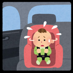 熱中症疑いで車内に乗せたままの赤ちゃん死亡 母親は｢エアコンつけていたが途中でエンジン切った｣