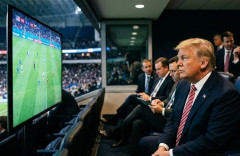 トランプ米大統領がW杯決勝を観戦へ、優勝トロフィー授与なら観客のブーイングは必至！