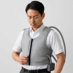 シャープ、水冷服を開発