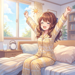 早寝早起きになった人