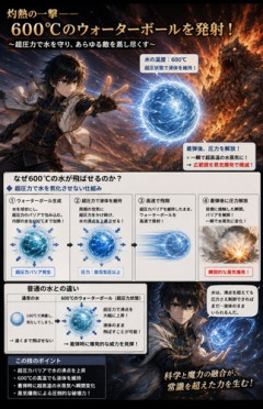 【悲報】なろう主人公さん「最弱ハズレの水魔法でも使い方次第さ。そぉら600℃の熱湯だ!!」←よく見るこの展開ｗｗｗｗｗｗｗｗｗｗ