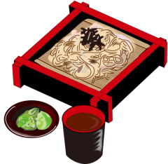 ざるそばが美味しい