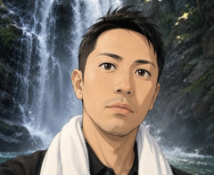 【画像】AIに俺の顔をアニメ風にしてって頼んだ結果…