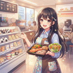 栄養の摂れるコンビニ食、ファストフード