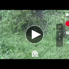 【動画】ウクドローン、草に引っかかって墜落