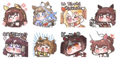 【ウマ娘】韓国のカカオスタンプ日本にもください
