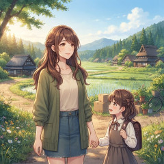 離婚して高学年の娘と田舎に戻ることになりました