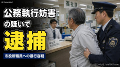 【速報】韓国籍の男、生活保護担当の市職員ボコボコに殴り逮捕