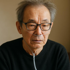 原発不明がん公表の山田五郎、近影公開 酸素チューブを付け… 3月に一時昏睡状態に「立って歩くことも飯食うことも」   #芸能