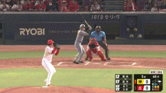【広島対阪神14回戦】阪神、5回表2アウト一塁から高寺のタイムリーツーベースで1点先制！！！！！！！！！！！！