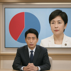 「高市離れ」無党派で加速 内閣支持4割切る◆時事通信7月調査   #解説委員室から |  割とマジで単に女性首相だから入れてたおばちゃん多いんだろ  |  ↓これマジ？
