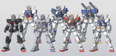 【画像あり】ガンダムの一年戦争って1～8号機やフルアーマーガンダムなども含めると『ガンダム』と呼ばれるMSは何機くらい存在した事になってるの？