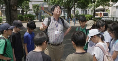 夏休みキッズに一言