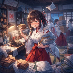 【悲報】巫女、職場環境がエグすぎる