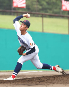 【高校野球】横浜５回コールド８強　ドラ１候補の織田翔希が最速１５３キロ４回１安打無失点と完全復活　ヤンキース、ドジャース熱視線