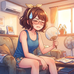 エアコンをつけていない部屋
