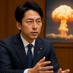 日本、防衛力強化のため核兵器の議論をせざる得ない 小泉進次郎・防衛相   |  核兵器もそうだが、軍事費ってそれだけじゃなーんも生み出さない非生産的な税金の使い道の筆頭格