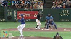 【巨人対中日17回戦】巨人、7回裏1アウト二塁から吉川尚輝のタイムリーツーベースでリードを2点に広げる！！！！！！！！