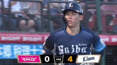 小島大河が第4号3ラン!西武打線が一気に4点先制