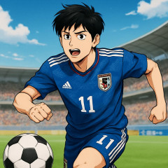日本に現れた「サッカー版の大谷翔平」が話題 プロデビュー→海外移籍→W杯出場… 目標全て実現「漫画みたい」   |  大谷ってサッカーでいうメッシなんだが