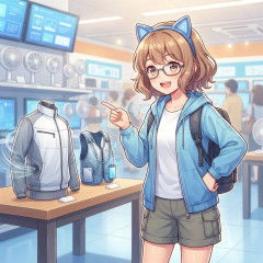 空調服or水冷服、どっちが涼しいの？みんな来てくれ