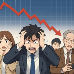 今日も大暴落の韓国株、35万人の個人投資家が追証地獄に。120万口座に追い証発生   |  なにどうしたの？何でこんな事になってるの？