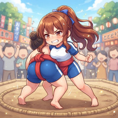 女 尻 相 撲