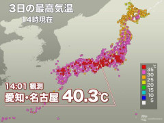 【画像】水曜40℃だってさ