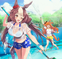 【ウマ娘】マヤゼファのスケスケ見ちゃった…。