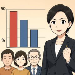 40代・50代のみ「高市総理を支持」50％以上 それ以外の世代では政権支持率過半数割れ   |  40～50台って氷河期後期位？