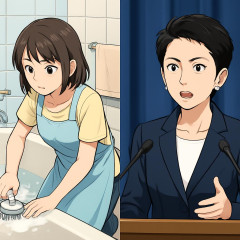 高市「風呂掃除」「洗濯」投稿→→→蓮舫「総理大臣として何を伝えたいのか」
