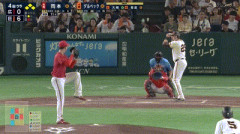 【巨人対広島10回戦】巨人、4回裏1アウト満塁からダルベックが走者一掃タイムリーツーベース！リードを9点に広げる！！！！！！！！！！！！！！