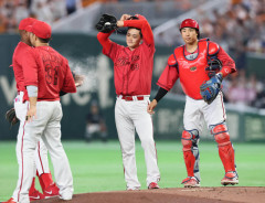 【悲報】カープ岡本駿、4回12安打9失点KO。←リフレッシュ抹消は必要？