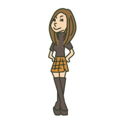 【画像】後ろ姿だけは100点な美少女ギャル