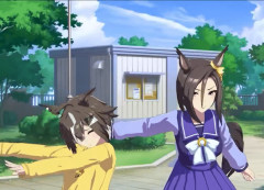 【ウマ娘】キャラストの新規モーションで揺れるたわけパイ（動画）