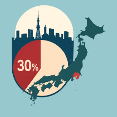東京圏人口が初の「全国3割超え」 都心集中が進む一方で郊外は縮小傾向 2025年国勢調査速報値を読み解く   |  人口密度税を作ろう