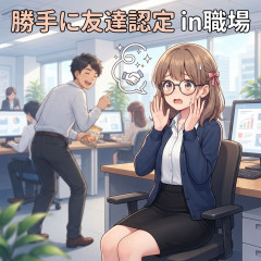 勝手に友達認定 in職場