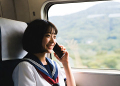 【驚愕】パッパに怒られた女子高生、新幹線に飛び乗り逃走中に通報してパッパ逮捕・・・