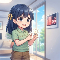 7月22日（水）電力需給『大変厳しい』（99%） ほんのちょっとだけ節電にご協力を