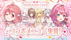 【速報】笹木咲×倉持めるとがコラボカフェに潜入！食べて飲んでやよ！にじさんじ × andGALLERYコラボカフェ開催中！