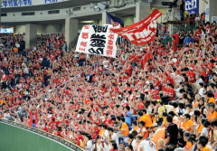 関東カープファンは大敗でも最後まで応援する法則。東京ドーム鯉党は11失点でも応援の声量変わらず
