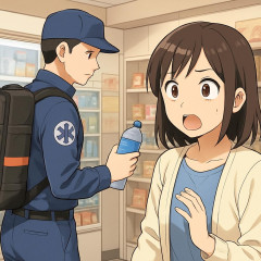 日本人「ええっ！？救急隊員がお店で水を買ってる！！ 市にクレーム入れなきゃ！」
